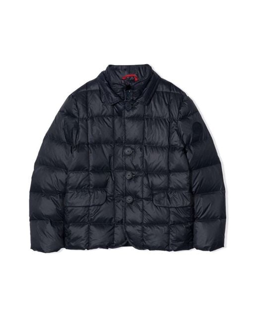 Fay Blue Down Db Front Jacket