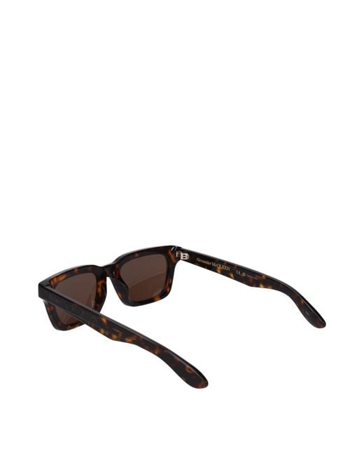 McQueen Brown Alexander Mc Queen Acetate Sunglasses