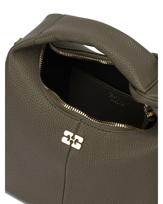 Ganni Green "Hobo" Small Hand Bag