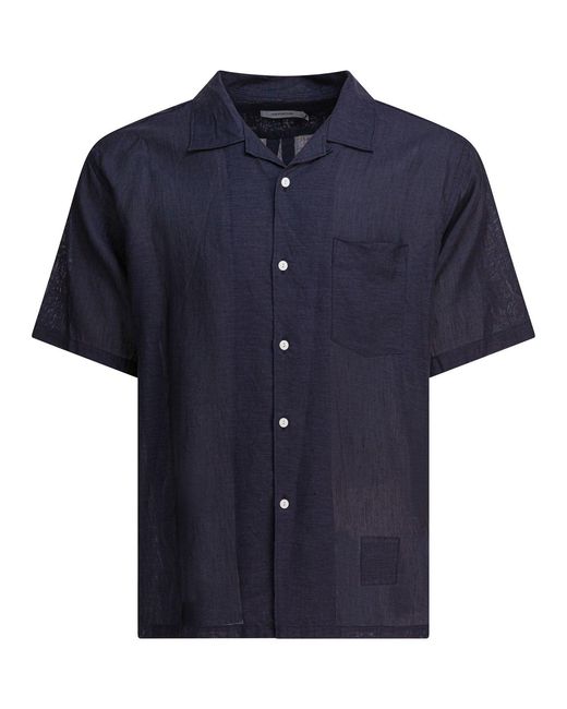 Nonnative Blue Voyager Shirts for men