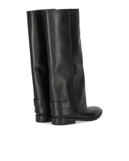 Strategia Black Gaiter Boot