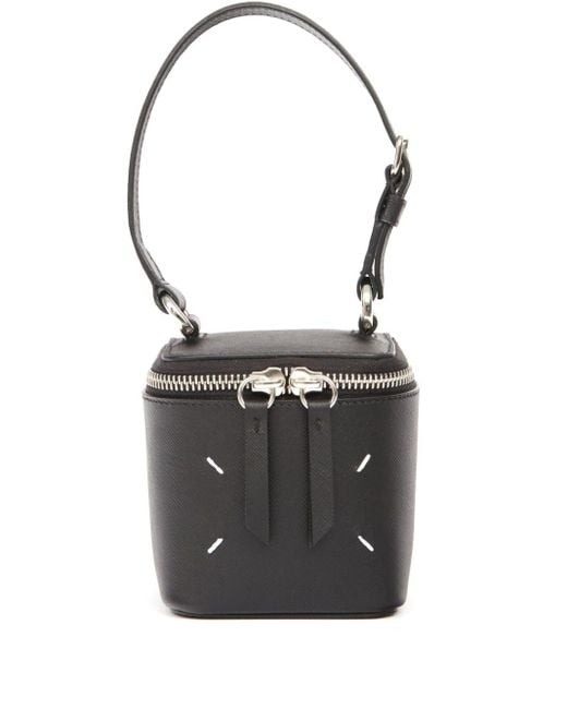 Maison Margiela Cube Microrederen Handtas in het Black
