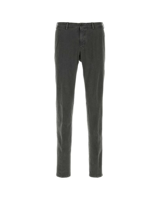 PT Torino Black Pantalone E_Slim_Vintage for men