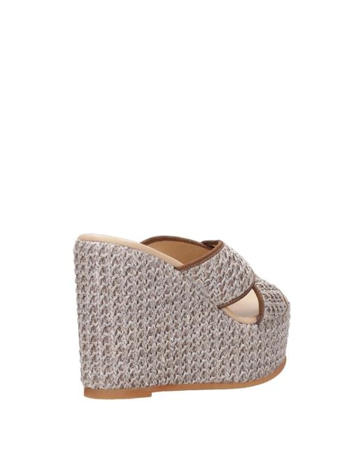 Espadrilles Gray Sandals