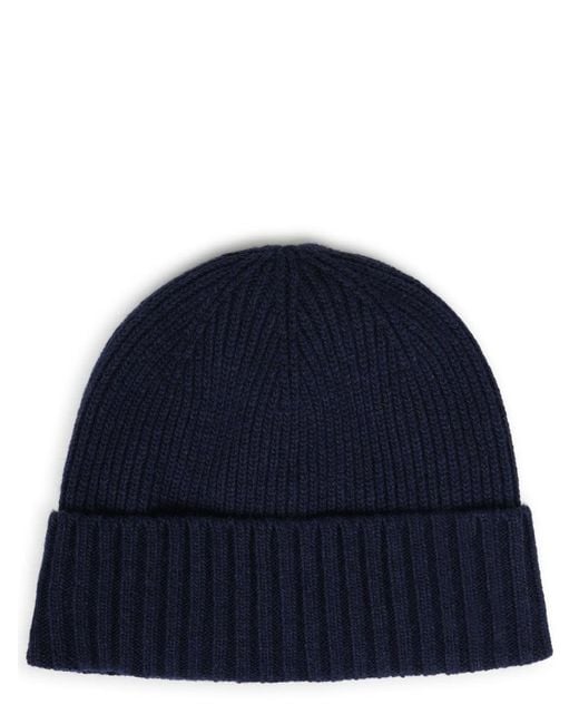 Barbour Blue Beanie Carlton