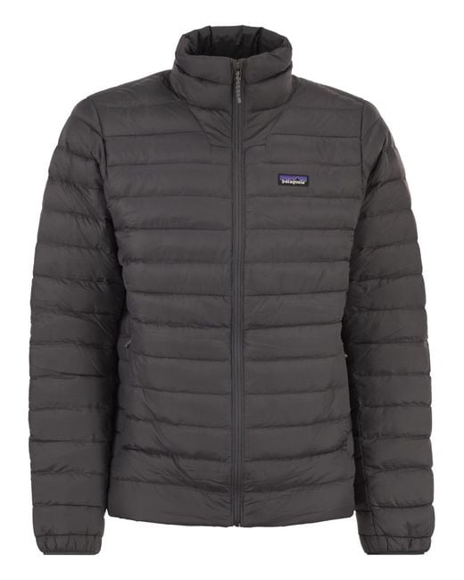 Patagonia Gray Lightweight Down Jacket