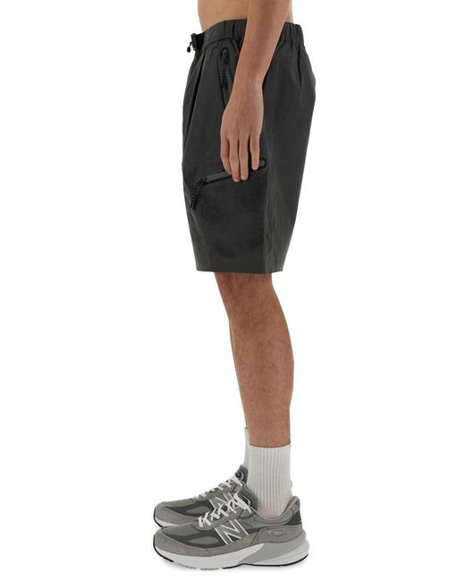 Alpha Industries Black Short Laser Cut for men