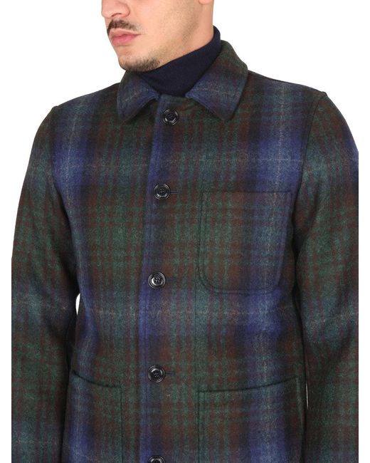 Aspesi Blue Tadao Winter Jacket