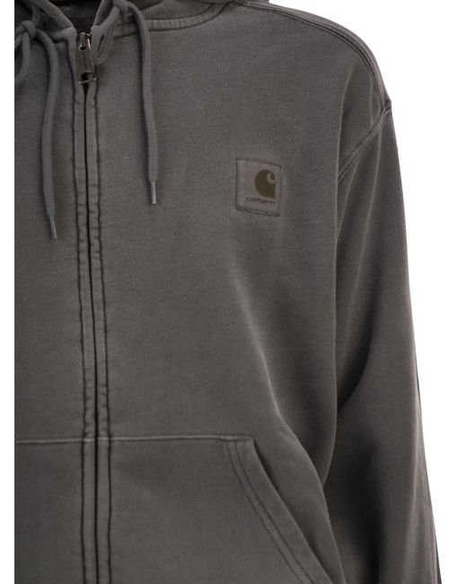 Carhartt Gray Nelson Hooded Sweatshirt