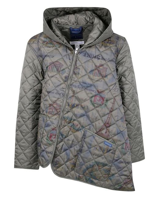 Comme des Garçons Gray Jacket Woven