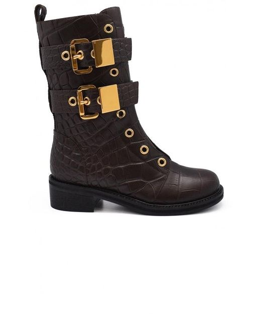 Giuseppe Zanotti Black Leather Boots