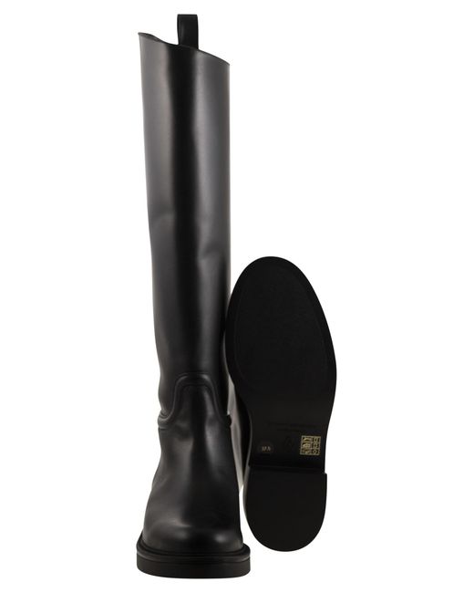 Celia Leather Boot Stuart Weitzman en coloris Black