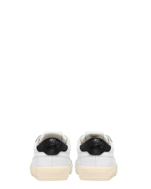 Autry White Windscape Low Leather Sneakers
