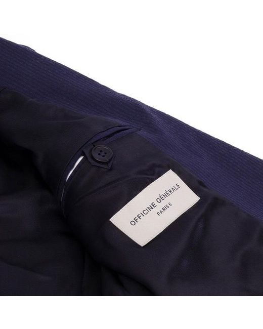 Officine Generale Blue Jackets