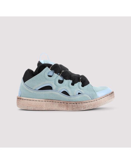 Lanvin Blue Curb Sneakers