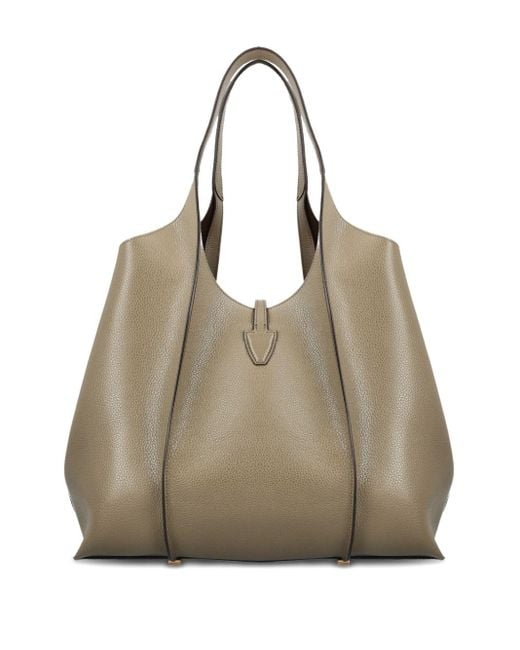 Tod 's Sac fourre-tout en cuir moyen Tod's en coloris Brown