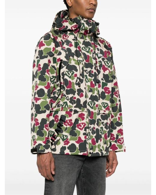 Billionaire Green Camou Print Jacket for men