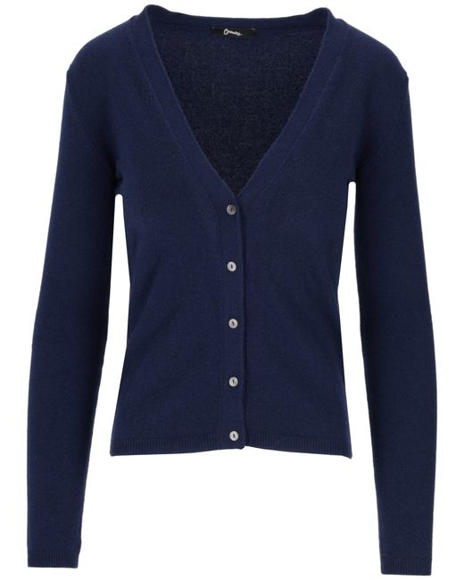LA ROSE V-vest in het Blue