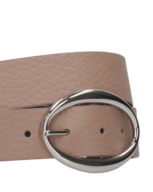 Orciani Brown Gürtel Beige