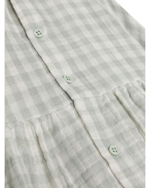 Teddy & Minou Gray Checkered Dress
