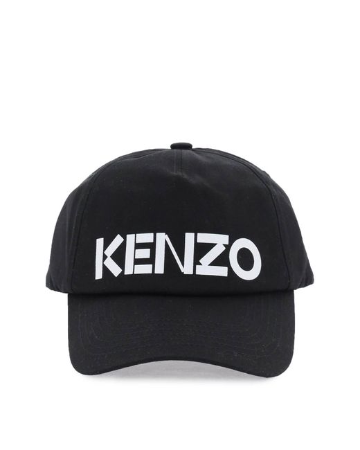 Casquette de baseball de logo KENZO pour homme en coloris Black