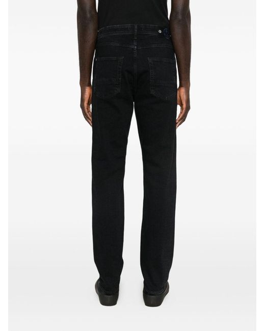 Stone Island Black Denim Cotton Jeans for men