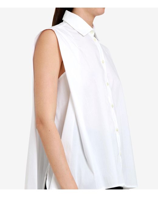 Semicouture Shirts Wit in het White