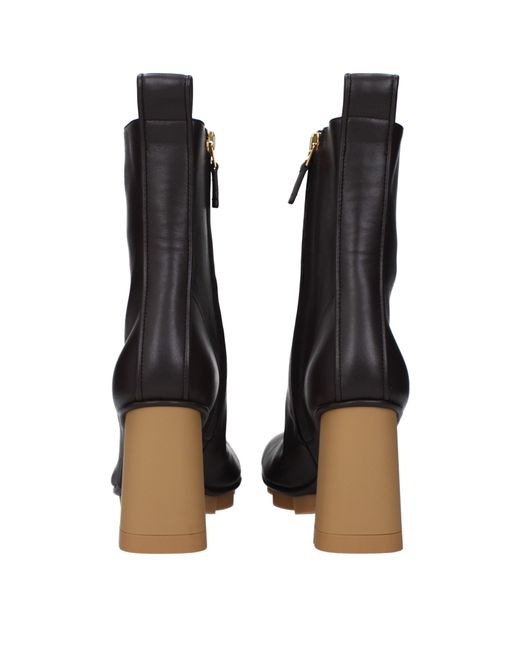Bottega Veneta Black Shore Ankle Boots