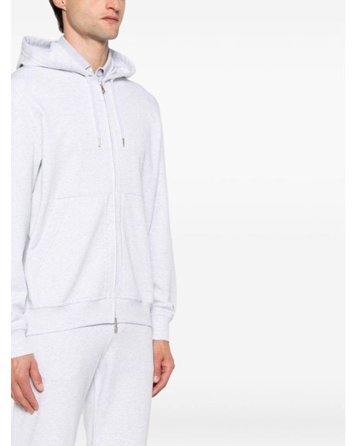 Brunello Cucinelli Felpa C/Capp. Divers in White für Herren