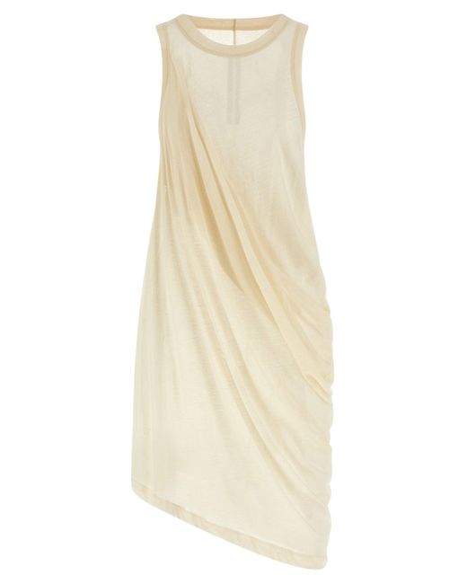 Rick Owens 'anthem Tank' Top in het White