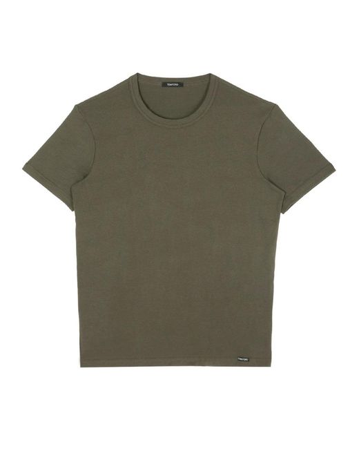 Tom Ford Green Underwear T Shirt