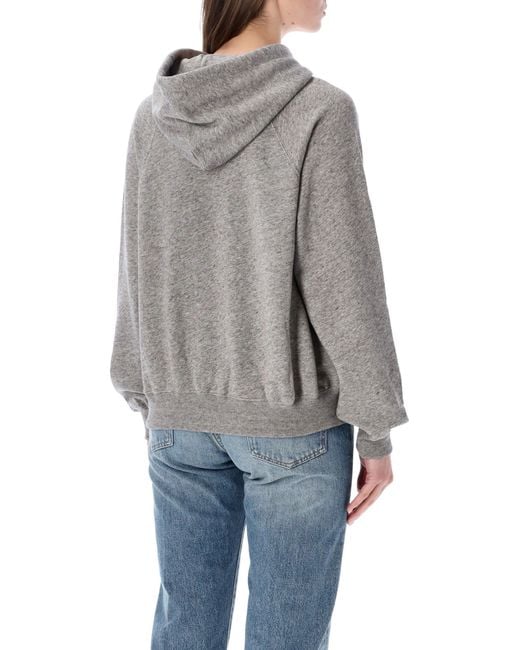 Polo Ralph Lauren Gray Cotton-Blend Classic Pony Hoodie