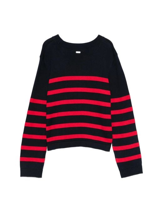 Barbour Red Fern Knitted Jumper