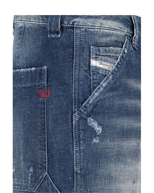DIESEL Blue D-Livery Jeans
