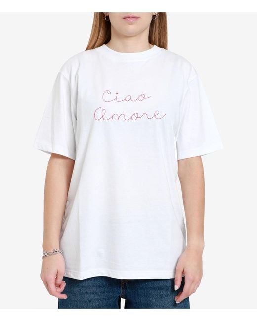 Giada Benincasa White T Shirts And Polos