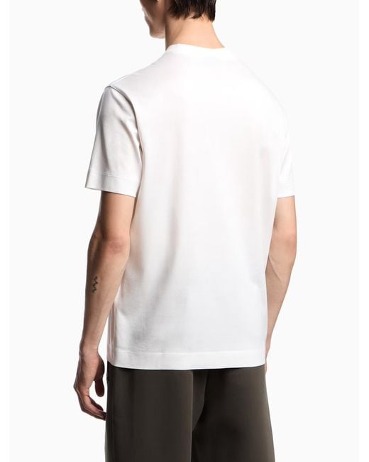 Emporio Armani T Shirts En Polos in het White voor heren