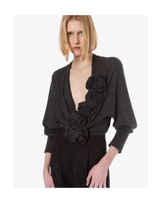 Alberta Ferretti Black Alberta Ferretti Multicolor