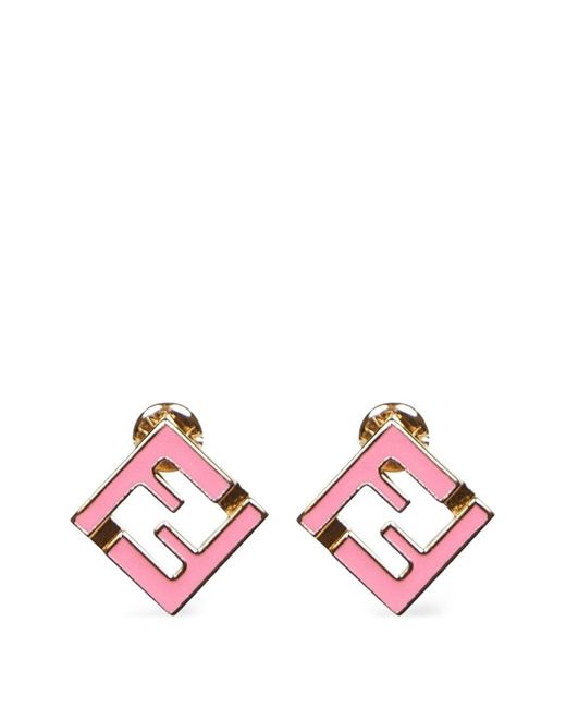 Fendi Pink Forever Earrings