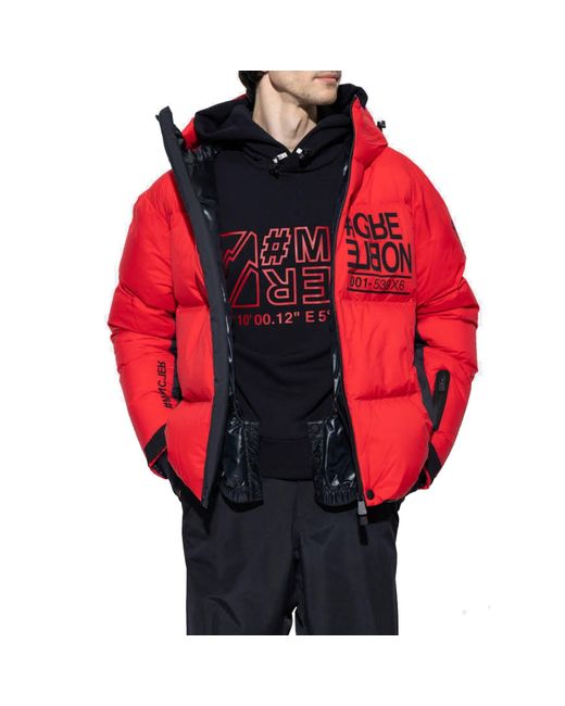 Grenoble Pramint Down Jacket 3 MONCLER GRENOBLE de hombre de color Red