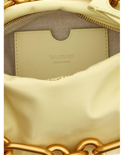 Bolso 'Sync Mini' Balmain de color Metallic