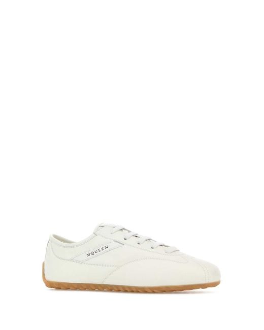 McQueen White Sneaker S.Rubber