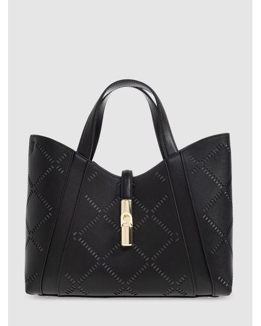 Furla Black Goccia S Tote