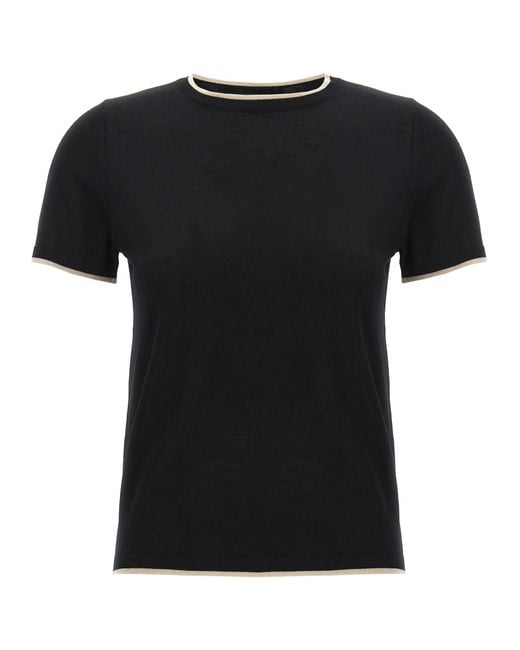 Max Mara Black 'Egidio' T -Shirt