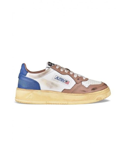 Autry Blue Super Vintage Sneakers