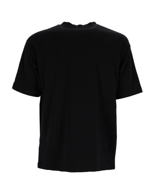 Drole de Monsieur Black Classic Slogan T Shirt