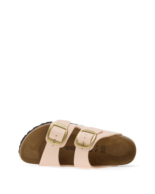 Birkenstock White Arizona Big Buckle Light Rose, Birkibuc