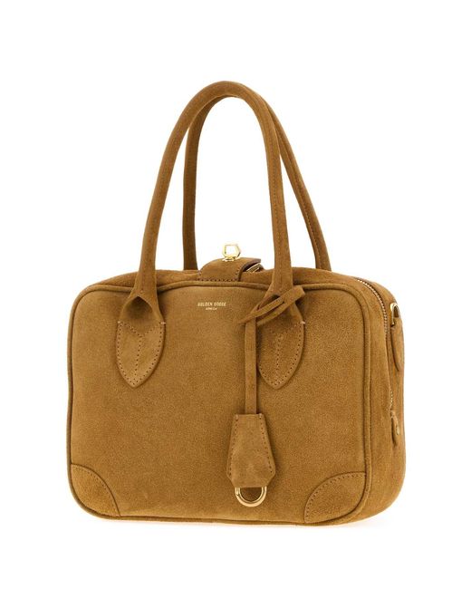 Golden Goose Deluxe Brand Brown Deluxe Brand Suede Vita Handbag