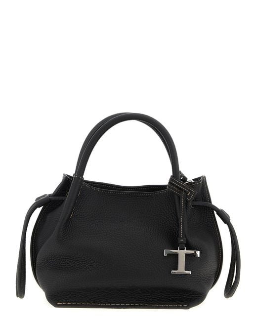 TOD 's 'Buz' pequeña bolsa de cubo Tod's de color Black