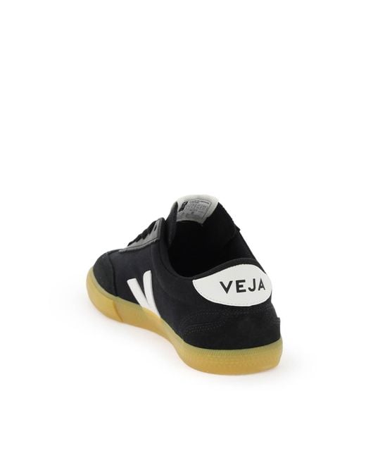 Veja Volley Canvas Sneakers in het Black voor heren