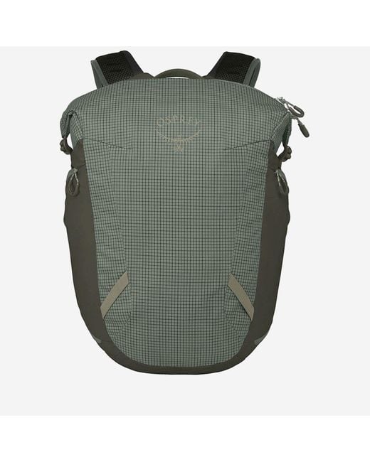 Osprey Green Zinch Transporter Backpack for men